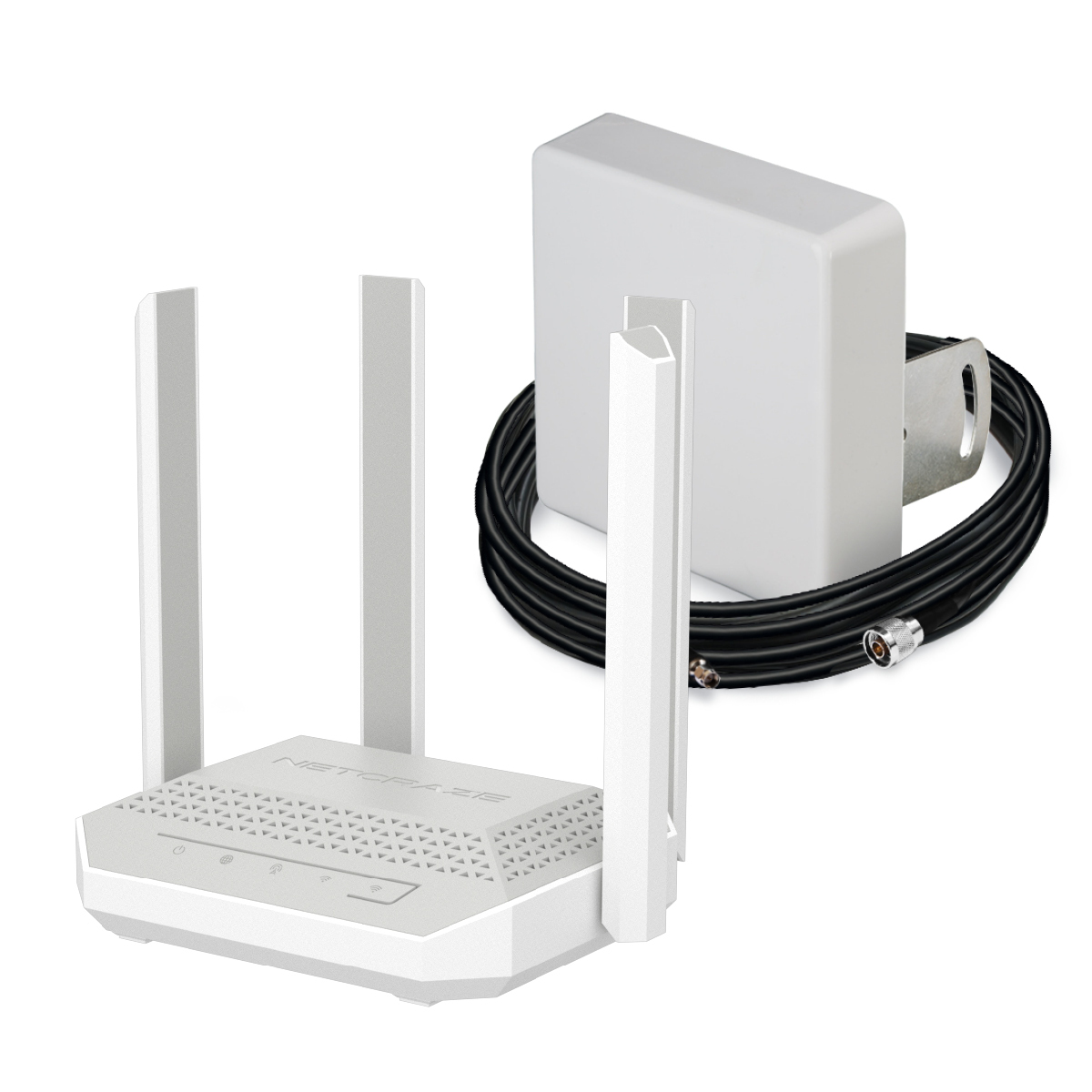 Комплект: Netcraze Speedster 4G+ + MIMO антенна + кабельная сборка + SIM-карта