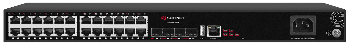 Маршрутизатор Sofinet SFN2200-24P4X