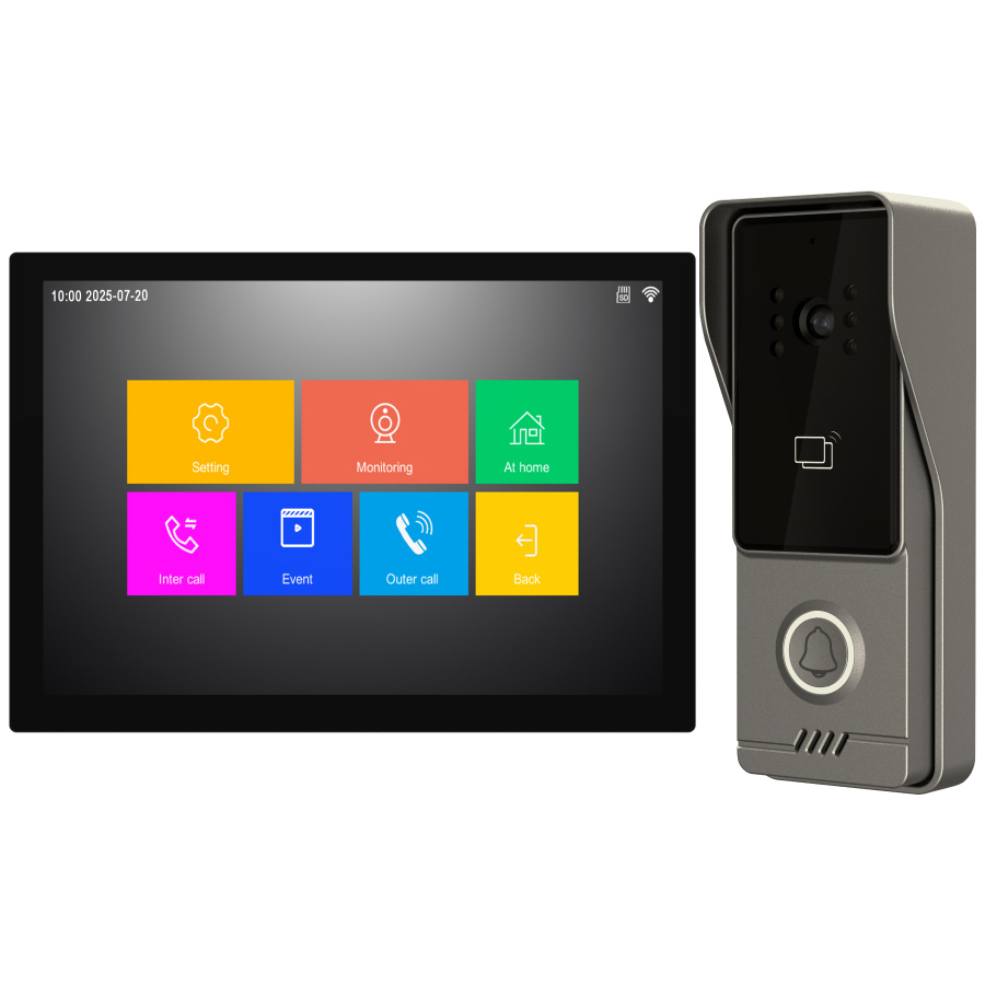 Комплект IP домофона Teldis ISee310 (Вызывная панель + Монитор), Android, Wi-Fi, RFID, 10 дюймов