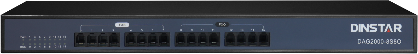 Dinstar DAG2000-8S8O