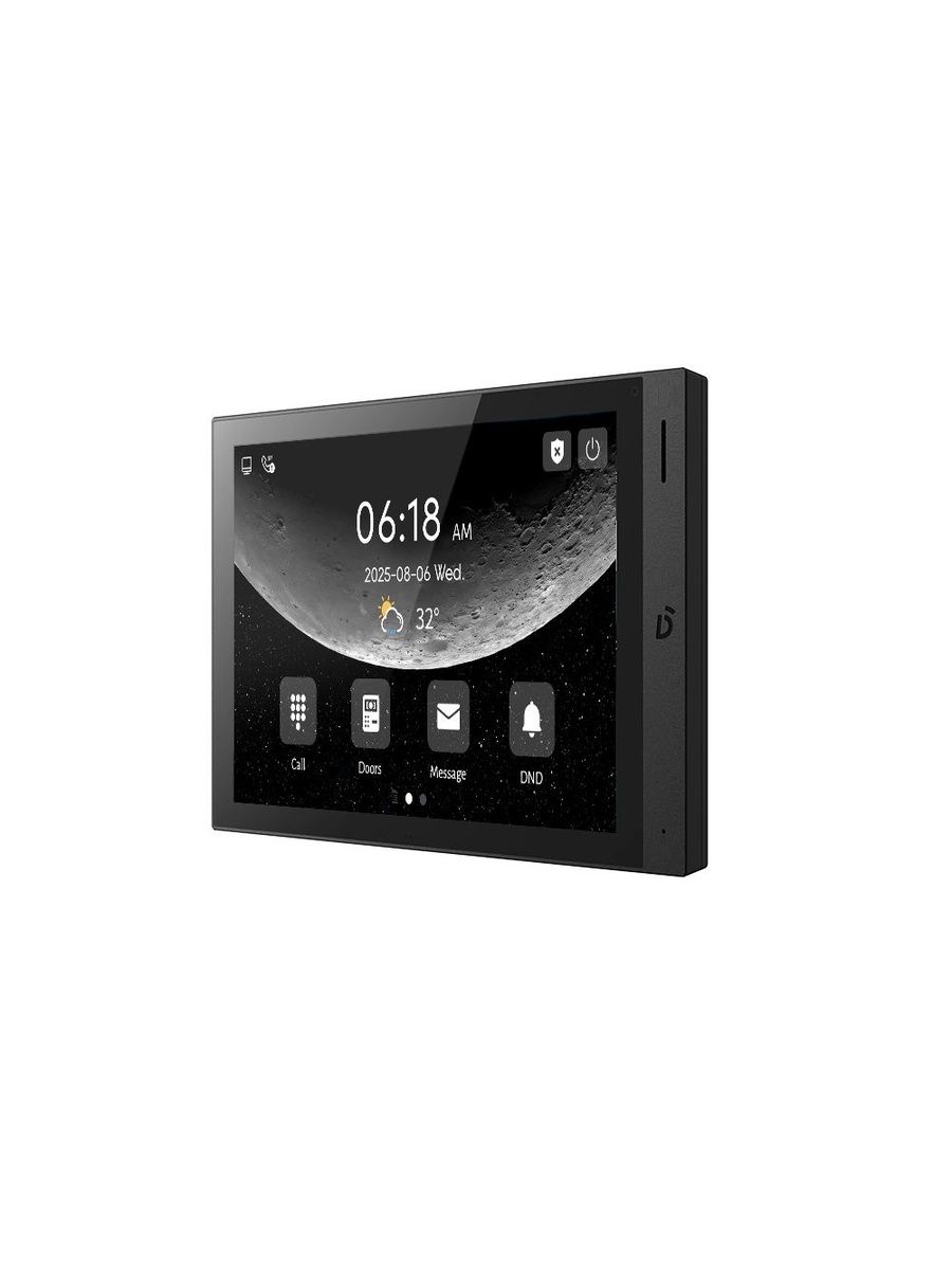 Монитор IP-видеодомофона Dnake H618G Pro, Android 15, PoE, Wi-Fi 6, ПЗУ 32 ГБ, 10.1 дюймов, возможность интеграции с "умным домом"