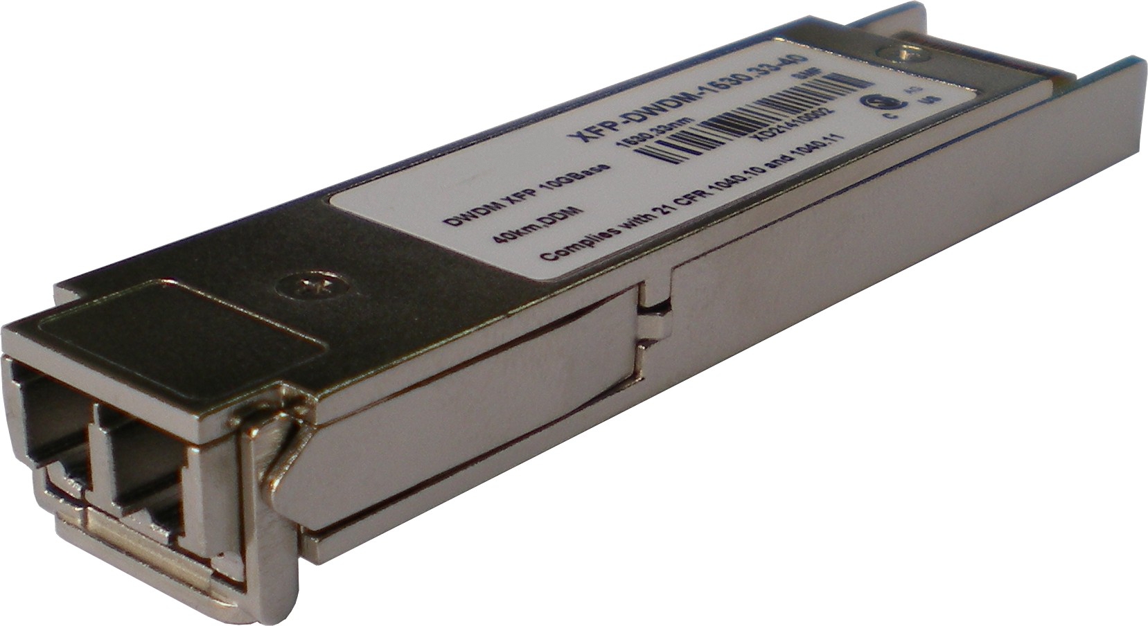 Модуль XFP, 10G, 10GBASE-ZR, LC, sm, 1550nm, 100km