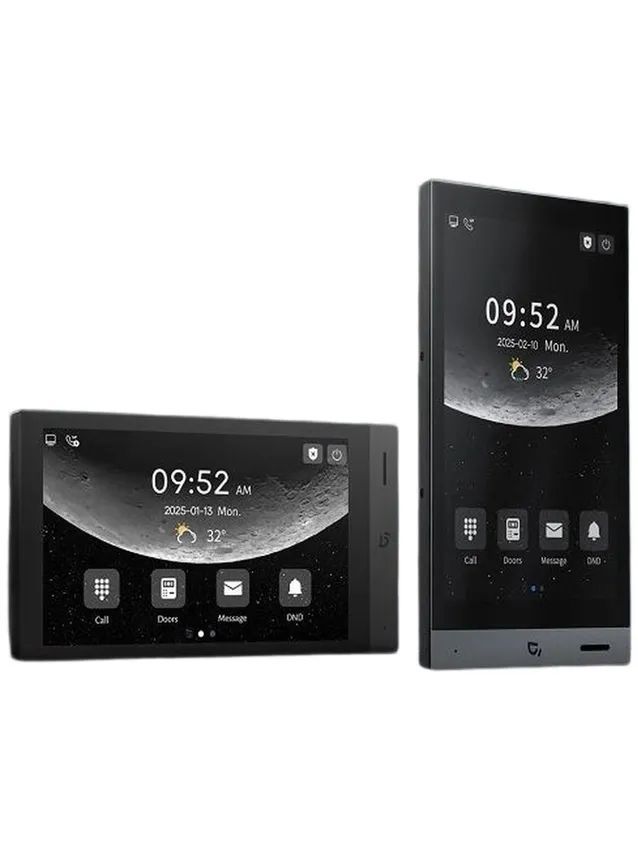 Монитор IP-видеодомофона Dnake H616W, Android, PoE, Wi-Fi, 8 дюймов, поддержка портретной или ландшафтной ориентации