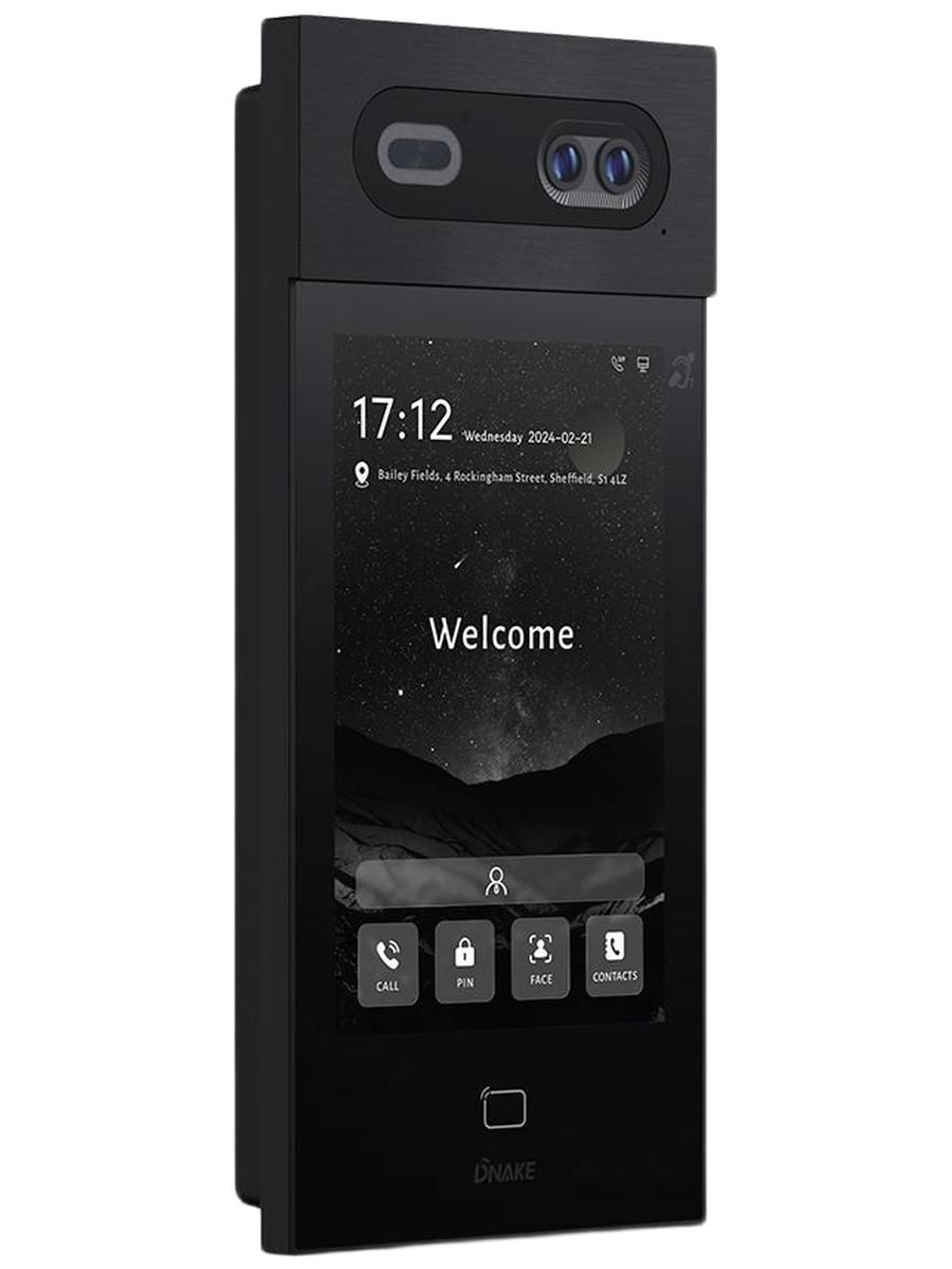 IP-вызывная панель Dnake S617/S, PoE, IP65, 8 дюймов, поддержка технологии WDR, настенный монтаж