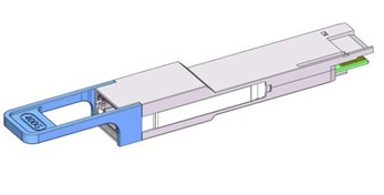 Модуль QSFP-DD 4x100G, CMISX.0, 10km SM, MPO