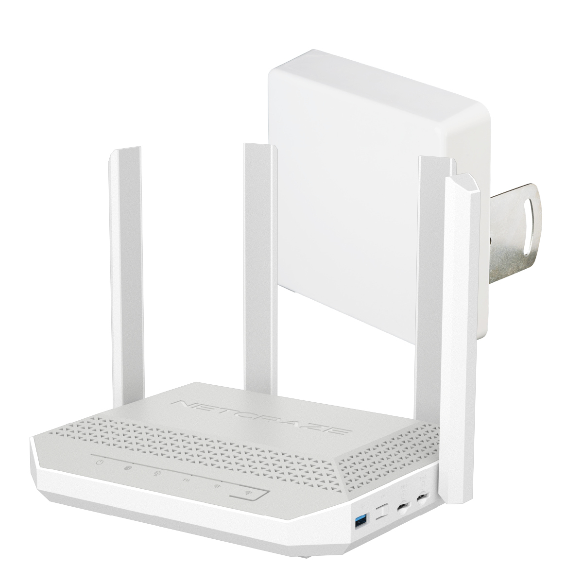 Комплект: Netcraze Hopper 4G+ + MIMO антенна + кабельная сборка + SIM-карта