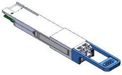 Модуль QSFP-DD 400G, CMISX.0, 10km SM, 2xLC