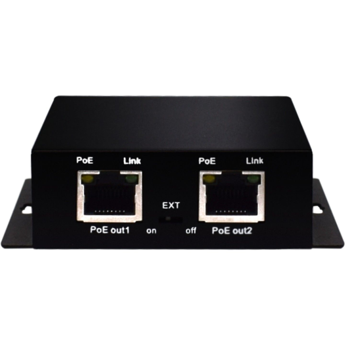 Повторитель PoE Wi-Tek WI-PE31E, 1FE PoE-вход + 2FE PoE-выхода