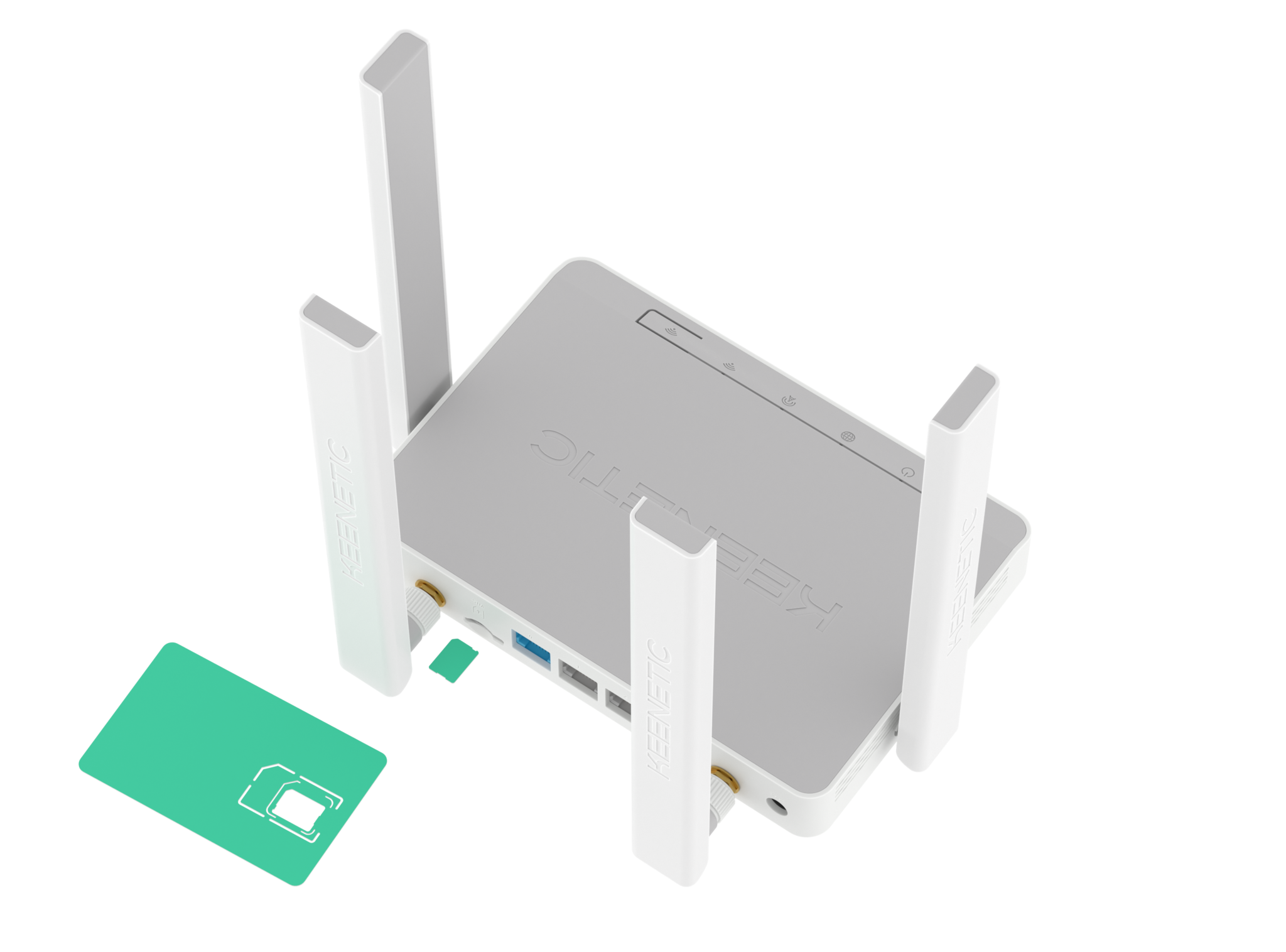 Комплект 4G: Keenetic Skipper 4G + MIMO антенна + кабельная сборка