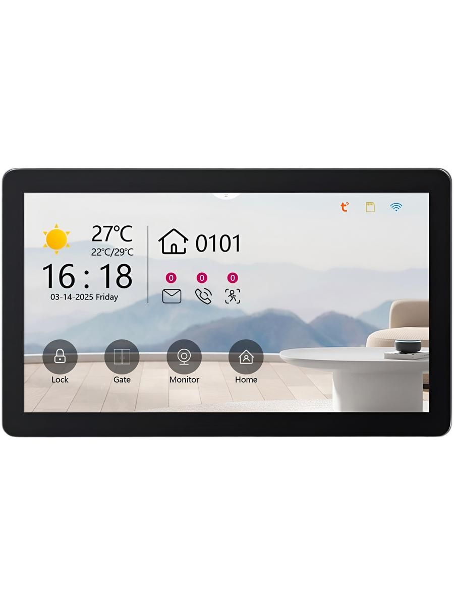 IP монитор домофона Teldis TD-ICM10W, 10 дюймов