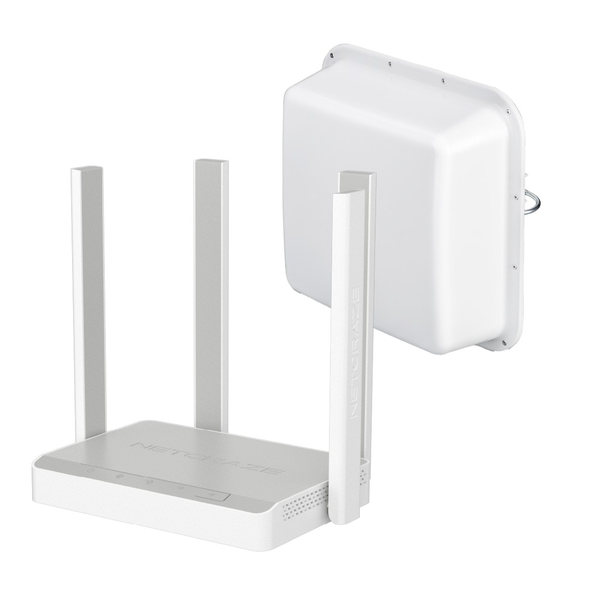 Комплект: Netcraze Runner 4G + MIMO антенна + кабельная сборка+SIM-карта