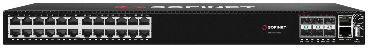 Маршрутизатор Sofinet SFN3600-24P6X