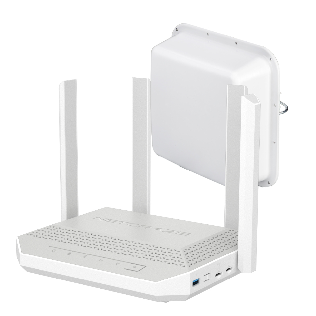Комплект: Netcraze Hopper 4G+ + MIMO антенна + кабельная сборка + SIM-карта