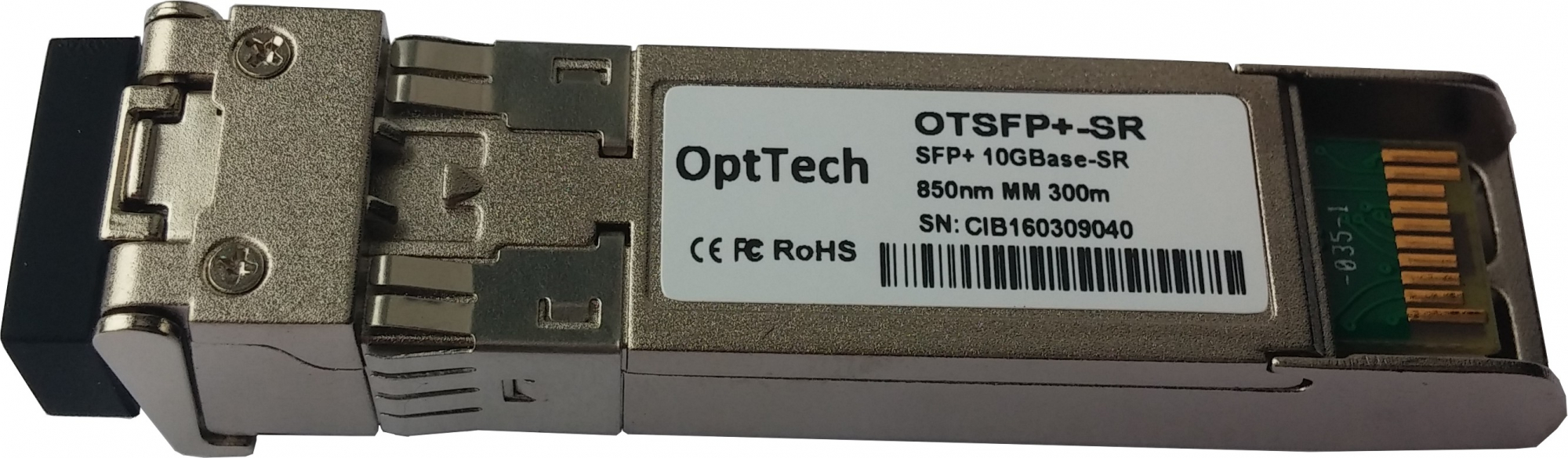 Модуль SFP+, 10GBase-SR, 850nm, MM, 300m