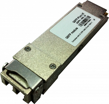 Модуль QSFP+, 40G, ER4, 40km, 2xLC