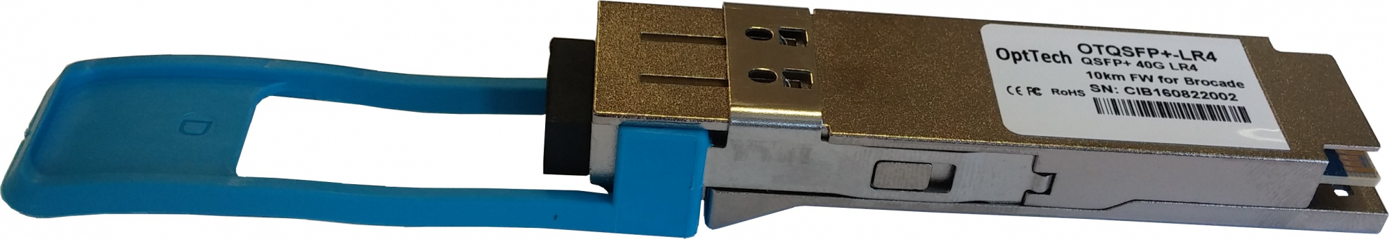 Модуль QSFP+, 40G, ER4, 40km