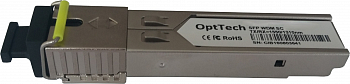 Модуль SFP, 155Mbps, WDM, TX/RX=1550/1310nm, SM, SC, 20km, DDMI
