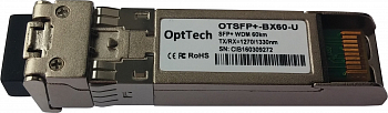 Модуль SFP+, WDM, TX/RX=1270/1330nm, 60km