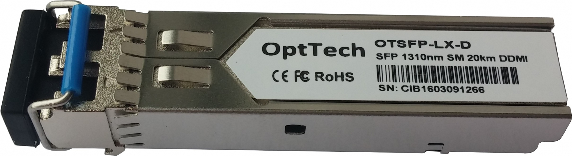 Модуль SFP, 1310nm, SM, 20km, DDMI