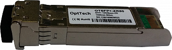 Модуль SFP+, 10GBase-ZR, 1550nm, 80km