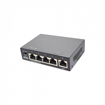 Неуправляемый гигабитный коммутатор Wi-Tek WI-SG105 v2