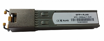 Модуль SFP+, 10GBase-T, RJ45