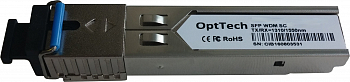 Модуль SFP, 155Mbps, WDM, TX/RX=1310/1550nm, SM, SC, 20km, DDMI