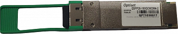 Модуль QSFP28, 100G, CPRI/100GBase Ethernet, CWDM4, 2km, 2xLC, Industrial