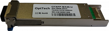 Модуль XFP, WDM, TX/RX=1270/1330nm, 40km