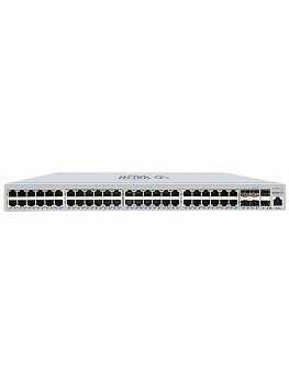 Коммутатор управляемый Wi-Tek WI-CMS554F-L3, уровень L3, 48GbE-T + 6слотов SFP 10GbE + 1консольный порт
