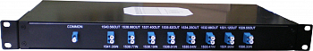 Мультиплексор DWDM, 32 канала, 1529.55нм - 1554.13нм, LC